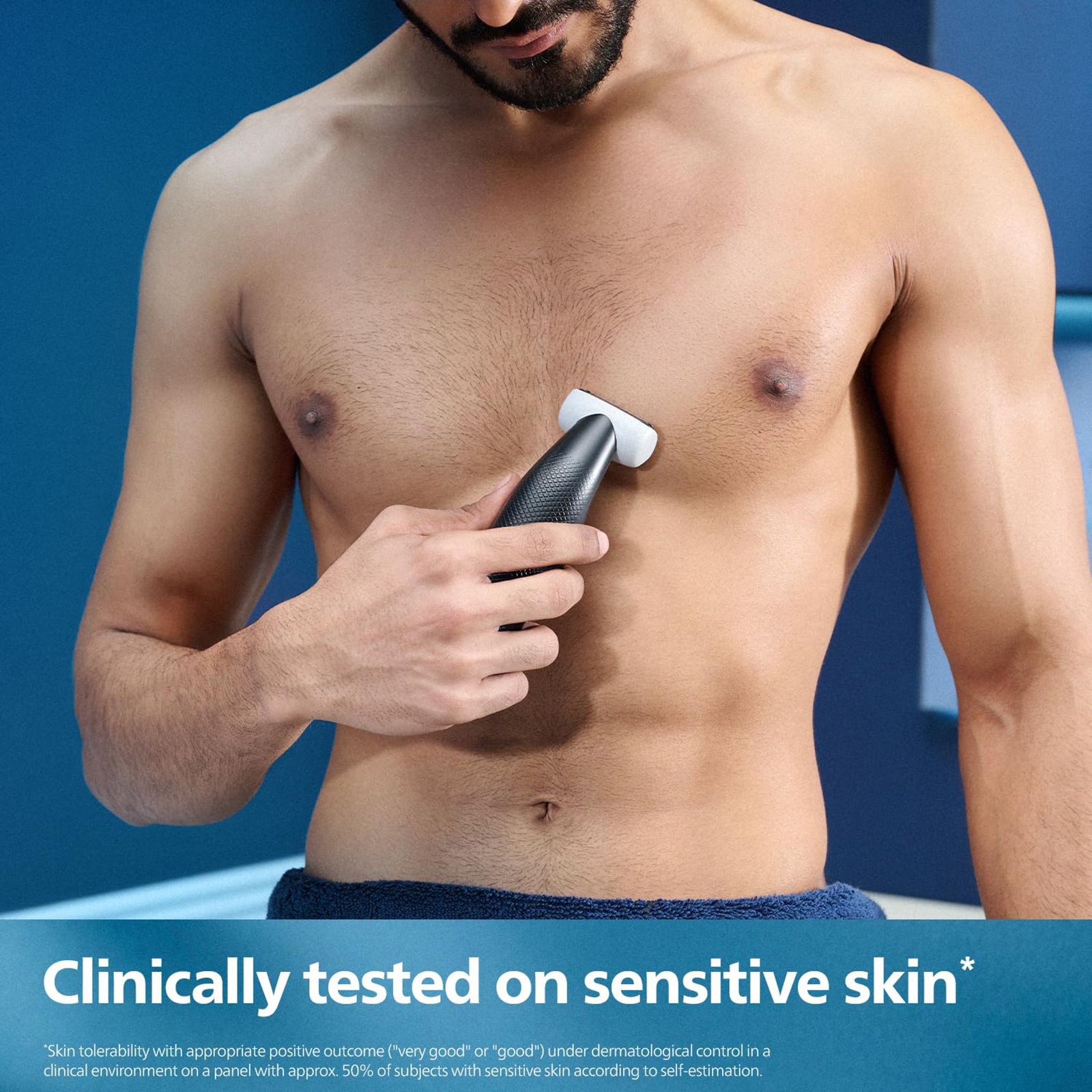 PHILIPS 3 Series Rechargeable Cordless Grooming Kit for Body & Intimate Area for Men (40mins Runtime, Contour Following 2D Technology, Grey) PHILIPS 3 Series Rechargeable Cordless Grooming Kit for Body & Intimate Area for Men (40mins Runtime, Contour Following 2D Technology, Grey)_10