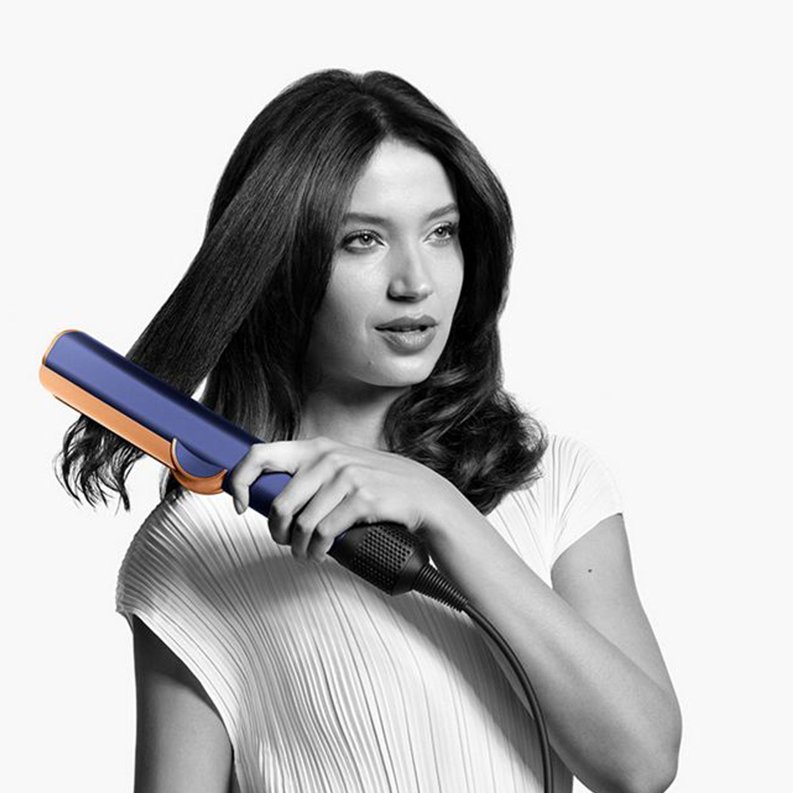 Dyson Airstrait 2-in-1 Hair Styler with No Heat Damage Technology (Dyson Hyperdymium Motor, Prussian Blue)_7
