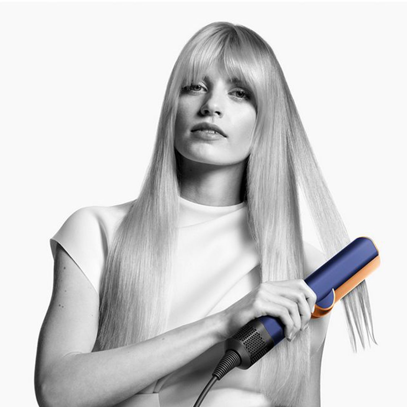 Dyson Airstrait 2-in-1 Hair Styler with No Heat Damage Technology (Dyson Hyperdymium Motor, Prussian Blue)_8