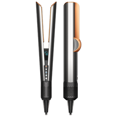 Dyson Airstrait 2-in-1 Hair Styler with No Heat Damage Technology (Dyson Hyperdymium Motor, Bright Nickel)