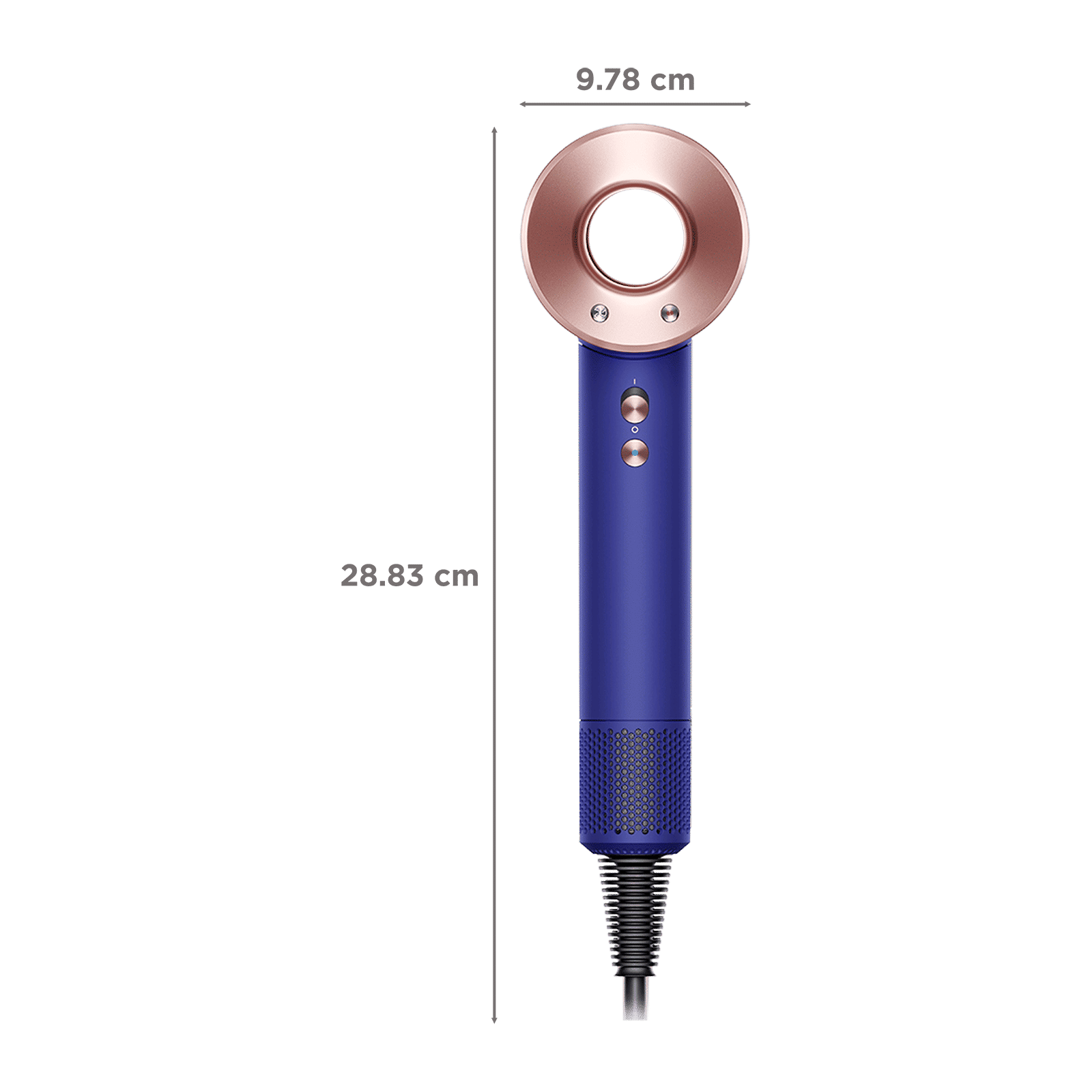 dyson Supersonic Hair Dryer with 4 Heat Settings & Cool Blow (Negative Ionic Technology, Vinca Blue and Rose) dyson Supersonic Hair Dryer with 4 Heat Settings & Cool Blow (Negative Ionic Technology, Vinca Blue and Rose)_2