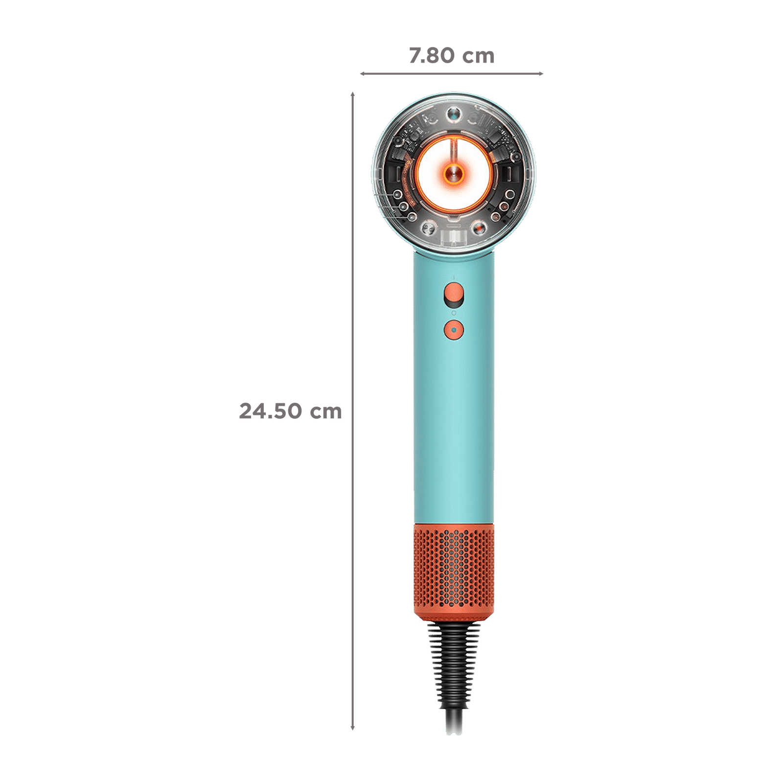 dyson Supersonic Nural Hair Dryer with 4 Heat Settings and Cold Blast (Hyperdymium Motor, Ceramic Patina and Topaz) dyson Supersonic Nural Hair Dryer with 4 Heat Settings and Cold Blast (Hyperdymium Motor, Ceramic Patina and Topaz)_2