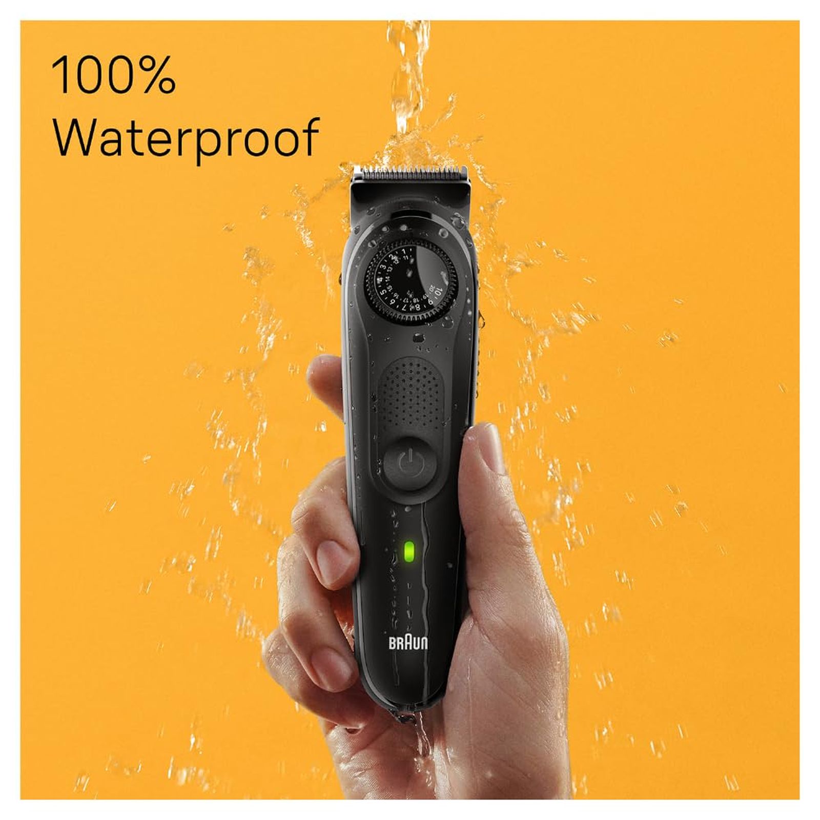 BRAUN Series 5 Rechargeable Cordless Wet & Dry Trimmer for Beard & Moustache with 39 Length Settings for Men (100 Minutes Runtime, Quick Charging, Black)_7