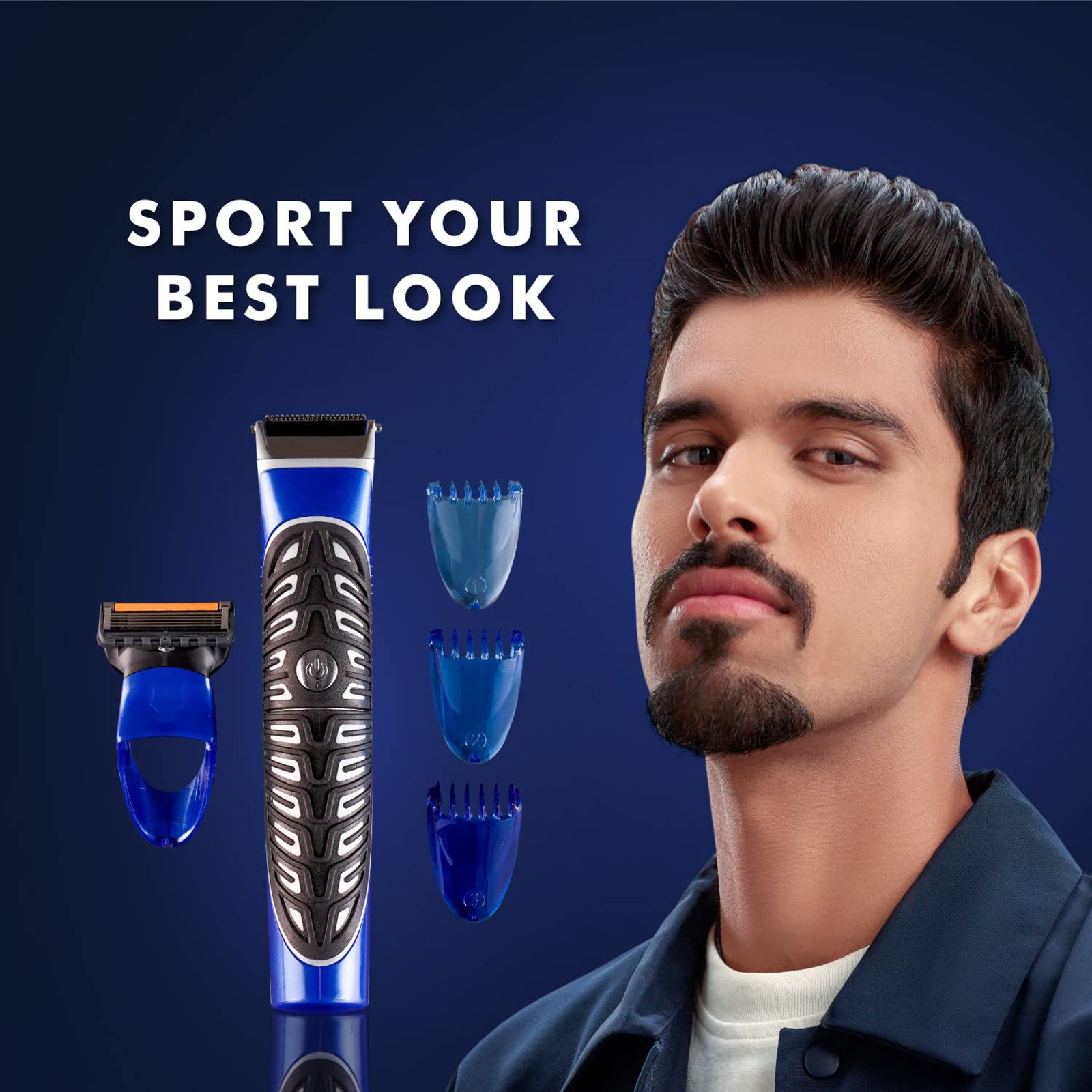 Gillete ProGlide Styler 4-in-1 Cordless Multipurpose Trimmer for Beard & Body (45 Days Runtime, Braun Engineered Advanced Technology, Black)_13
