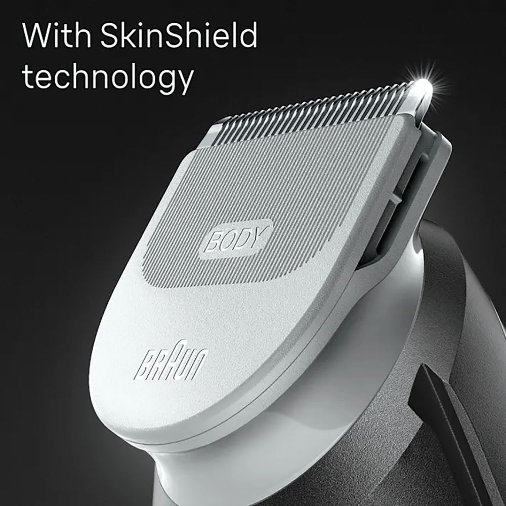 Braun Series 3 Rechargeable Cordless Body Groomer for Body & Intimate Areas for Men (80mins Runtime, SkinShield Technology, Black) Braun Series 3 Rechargeable Cordless Body Groomer for Body & Intimate Areas for Men (80mins Runtime, SkinShield Technology, Black)_4