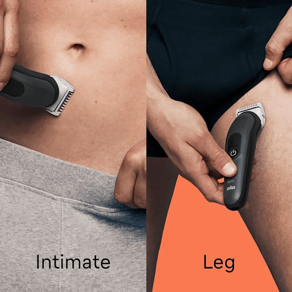 Braun Series 3 Rechargeable Cordless Body Groomer for Body & Intimate Areas for Men (80mins Runtime, SkinShield Technology, Black) Braun Series 3 Rechargeable Cordless Body Groomer for Body & Intimate Areas for Men (80mins Runtime, SkinShield Technology, Black)_6