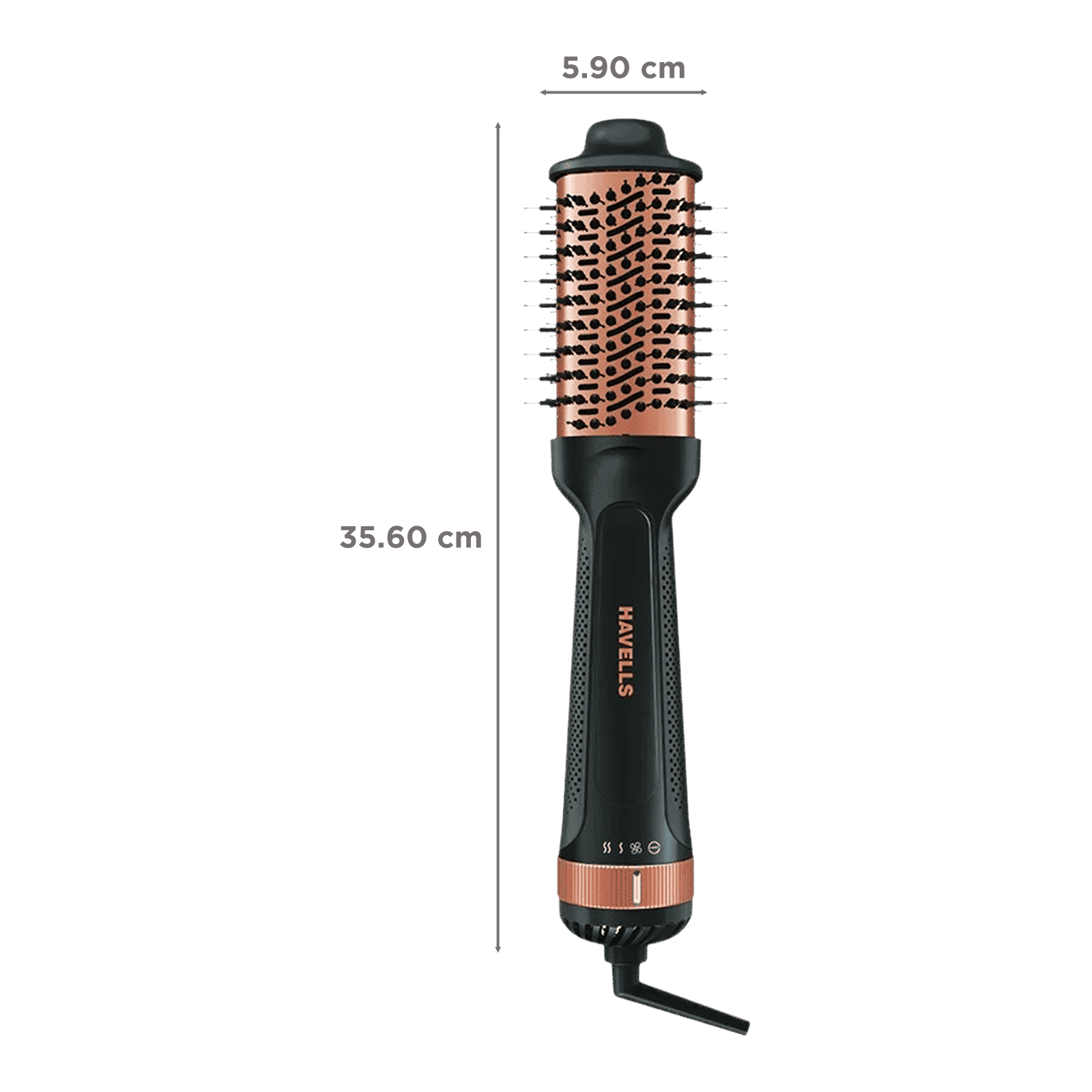 HAVELLS HD4081 Hair Dryer with 3 Heat Settings (KeraNourish Technology, Black) HAVELLS HD4081 Hair Dryer with 3 Heat Settings (KeraNourish Technology, Black)_2