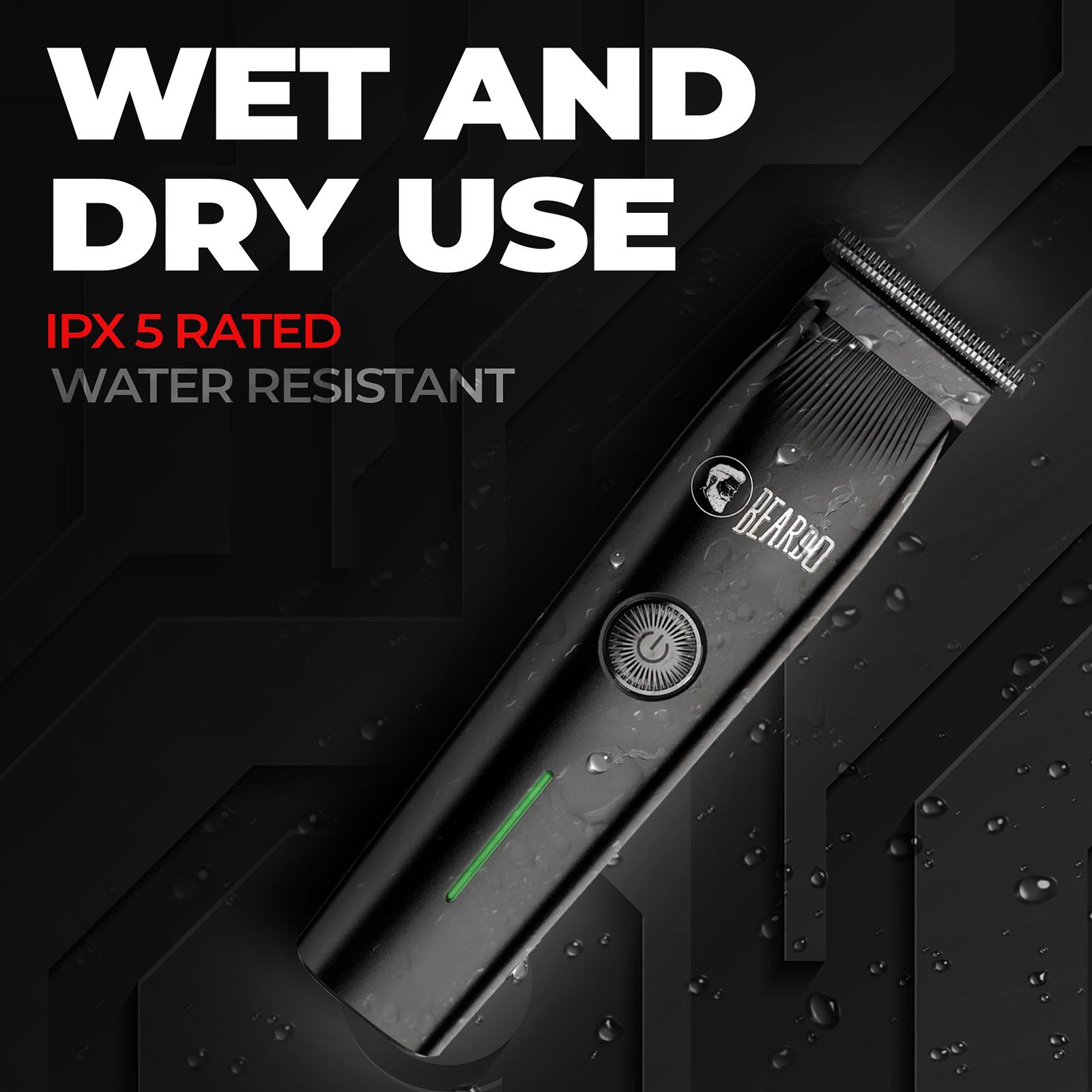 BEARDO Ape-X Prime 3-in-1 Rechargeable Cordless Multipurpose Trimmer for Beard, Face, Nose & Ear for Men (120mins Runtime, Advanced Blade Technology, Black) BEARDO Ape-X Prime 3-in-1 Rechargeable Cordless Multipurpose Trimmer for Beard, Face, Nose & Ear for Men (120mins Runtime, Advanced Blade Technology, Black)_13