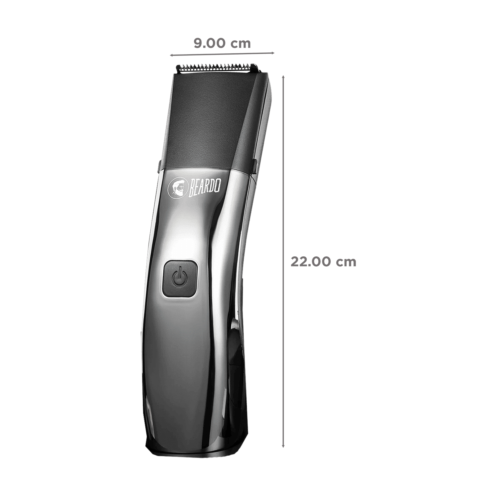 BEARDO Chrome Beast 8-in-1 Rechargeable Cordless Grooming Kit for Face, Nose & Ear, Beard & Moustche, Intimate Area, Head & Body for Men (90mins Runtime, Sleek Grooming Station, Black)_2