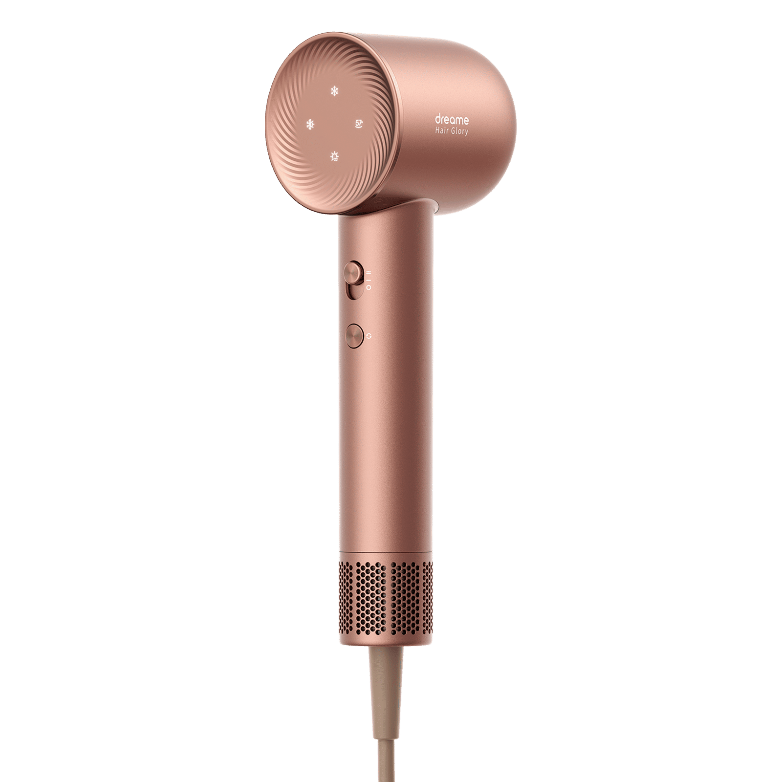 DREAME Glory Hair Dryer with 4 Heat Settings & Cool Blow (Negative Ion Technology, ROSE)_8