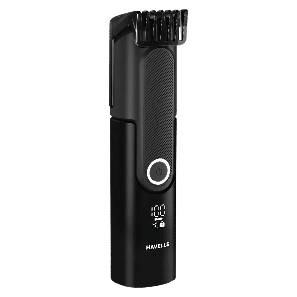HAVELLS BT8888 Rechargeable Cordless Wet & Dry Trimmer for Beard & Moustache with 40 Length Settings for Men (90mins Runtime, Titanium Blade, Black) HAVELLS BT8888 Rechargeable Cordless Wet & Dry Trimmer for Beard & Moustache with 40 Length Settings for Men (90mins Runtime, Titanium Blade, Black)_3