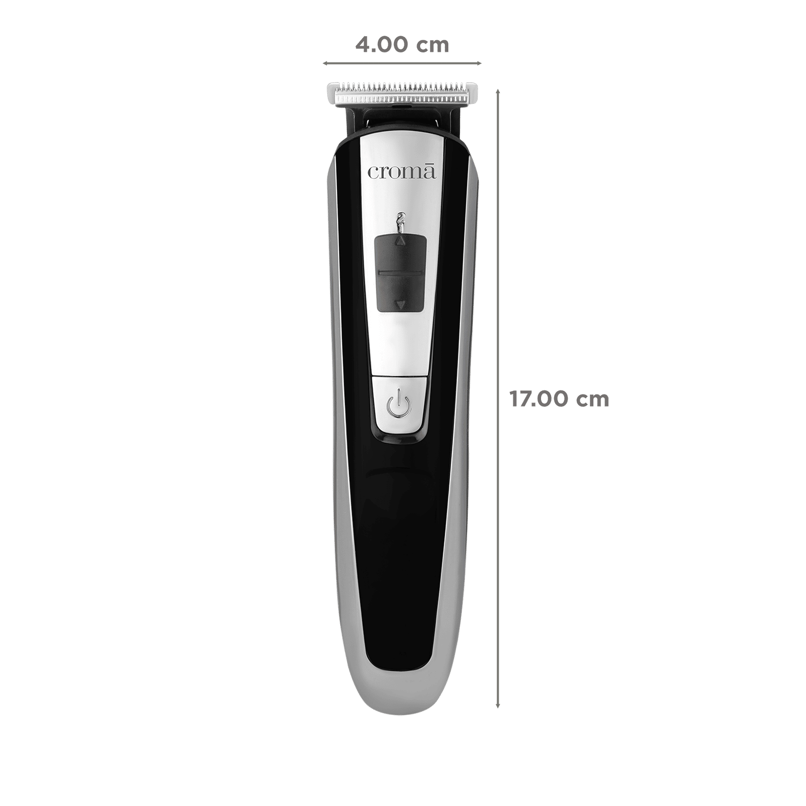 Croma Rechargeable Cordless Dry Trimmer for Beard, Body & Hair for Men (60 Mins Runtime, Self-Sharpening Blades, Black) Croma Rechargeable Cordless Dry Trimmer for Beard, Body & Hair for Men (60 Mins Runtime, Self-Sharpening Blades, Black)_3