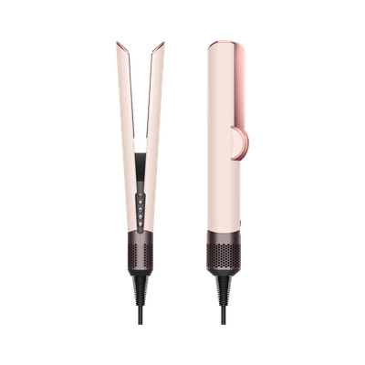 Dyson Airstrait 2-in-1 Hair Styler with Negative Ions (Intuitive Airflow, Ceramic Pink & Rose Gold)