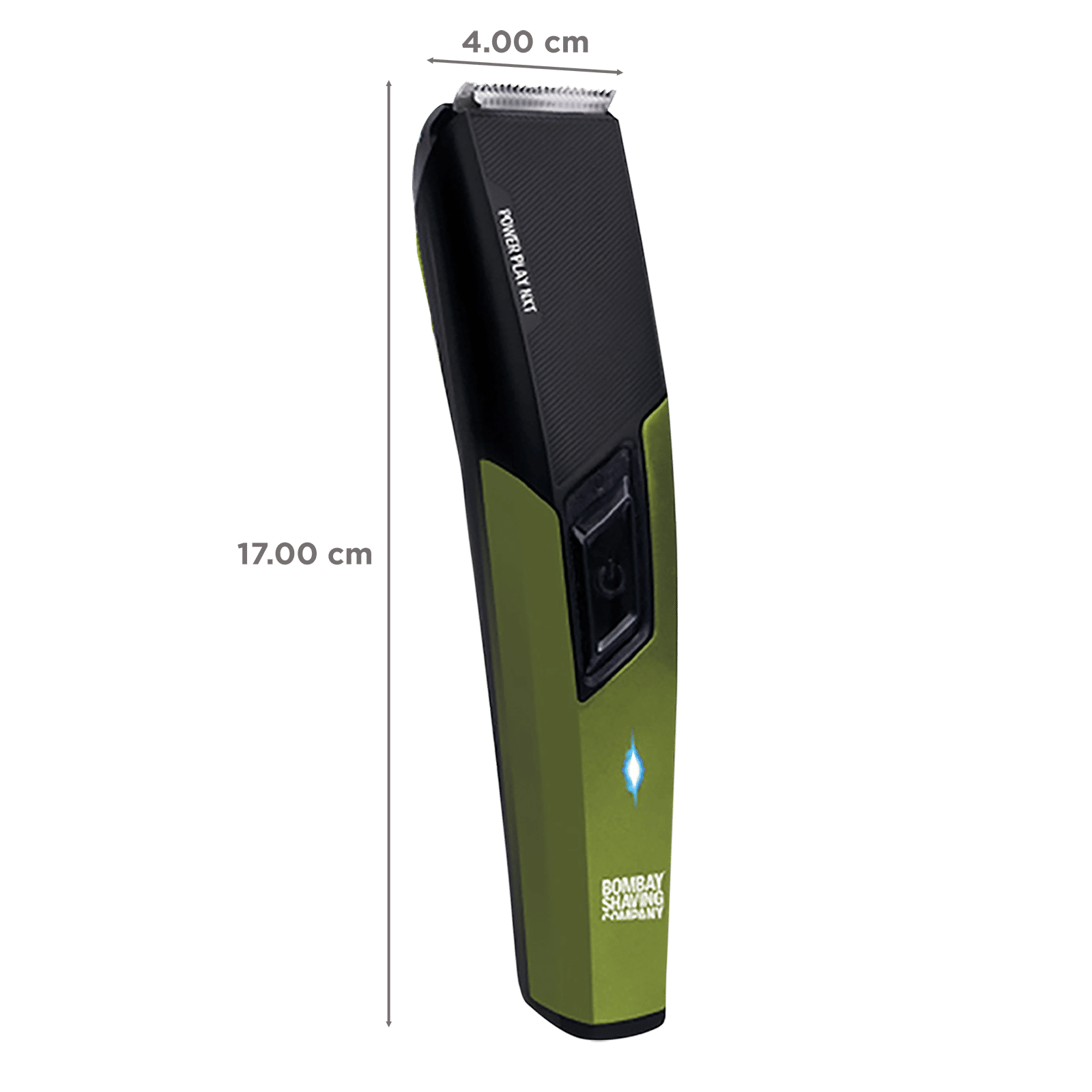Bombay Shaving Company Power Play Nxt Rechargeable Cordless Dry Trimmer for Beard & Moustache with 6 Length Settings for Men (90mins Runtime, Self Sharpening Blades, Green) Bombay Shaving Company Power Play Nxt Rechargeable Cordless Dry Trimmer for Beard & Moustache with 6 Length Settings for Men (90mins Runtime, Self Sharpening Blades, Green)_3