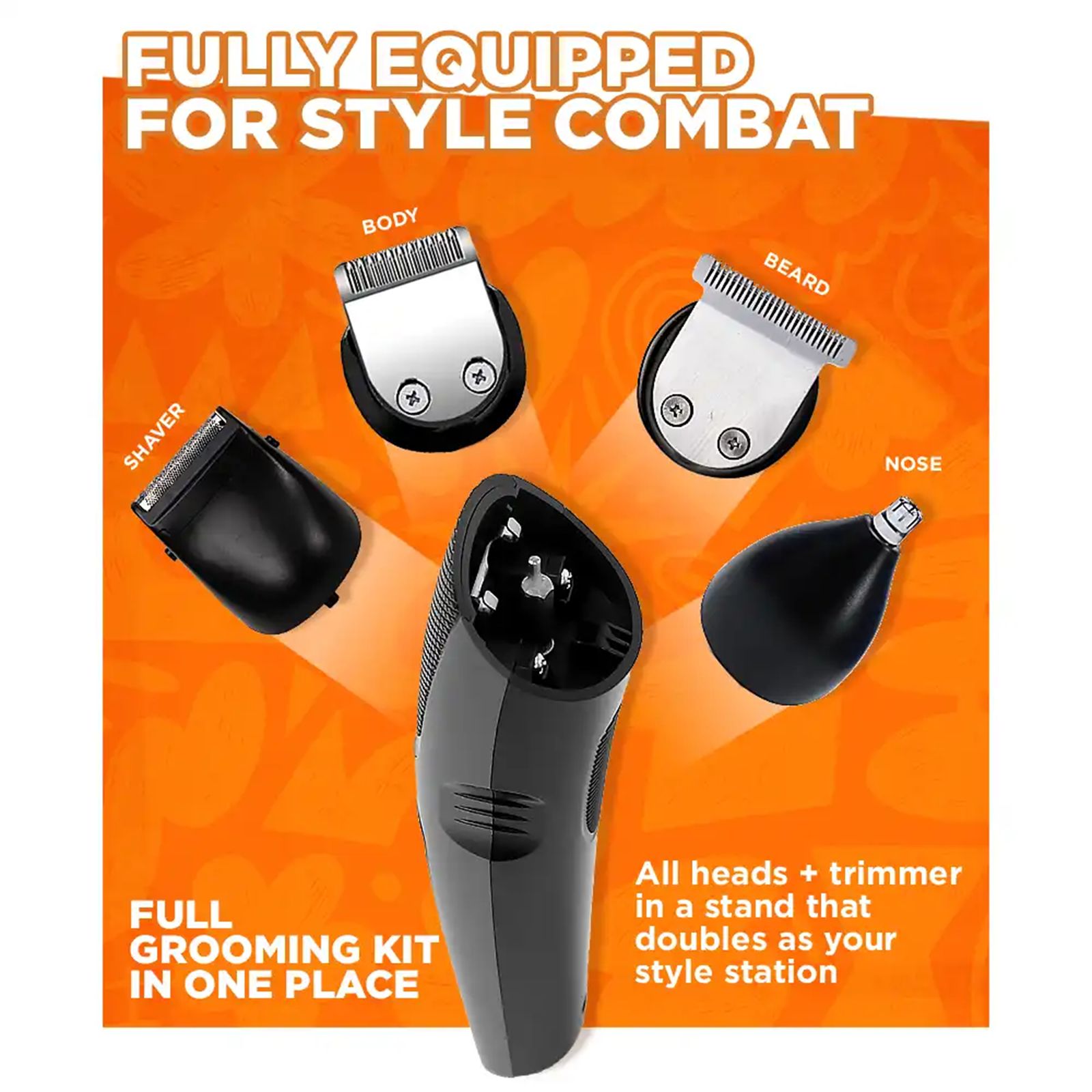 Bombay Shaving Company Legend 365 12-in-1 Rechargeable Cordless Multipurpose Trimmer for Beard, Ear, Nose, Body, Underarms & Intimate Areas for Men (300mins Runtime, Smart RPM Technology, Black) Bombay Shaving Company Legend 365 12-in-1 Rechargeable Cordless Multipurpose Trimmer for Beard, Ear, Nose, Body, Underarms & Intimate Areas for Men (300mins Runtime, Smart RPM Technology, Black)_7