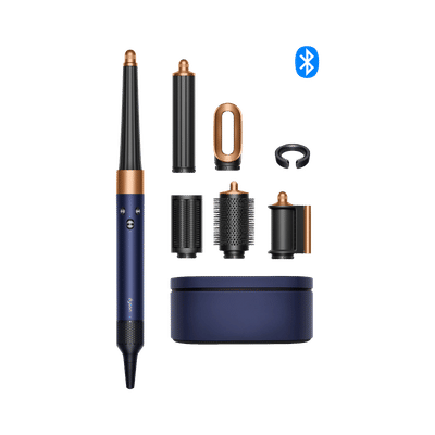 dyson Airwrap i.d. 6-in-1 Hair Style with Integrated Ioniser (Bluetooth Wireless Technology, Prussian Blue/Copper)