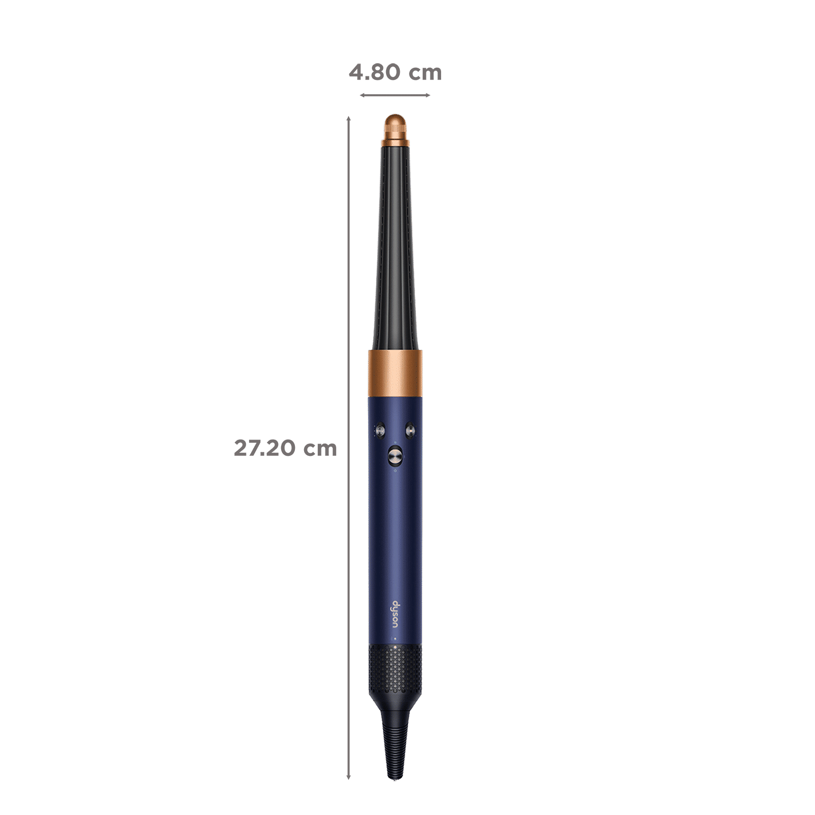 dyson Airwrap i.d. 6-in-1 Hair Style with Integrated Ioniser (Bluetooth Wireless Technology, Prussian Blue/Copper) dyson Airwrap i.d. 6-in-1 Hair Style with Integrated Ioniser (Bluetooth Wireless Technology, Prussian Blue/Copper)_2