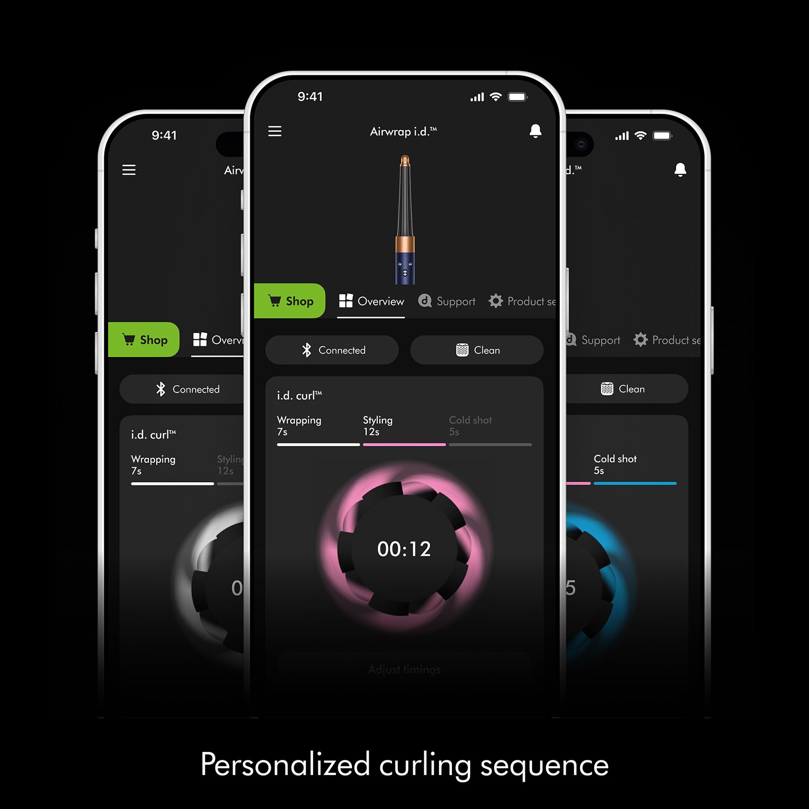 dyson Airwrap i.d. 6-in-1 Hair Style with Integrated Ioniser (Bluetooth Wireless Technology, Prussian Blue/Copper)_3