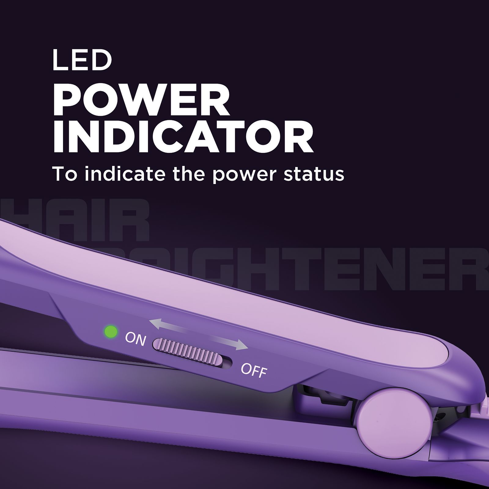 Havells HS4408 Hair Straightener with KeraNourish Technology (Keratin Infused Ceramic Plates, Purple) Havells HS4408 Hair Straightener with KeraNourish Technology (Keratin Infused Ceramic Plates, Purple)_12