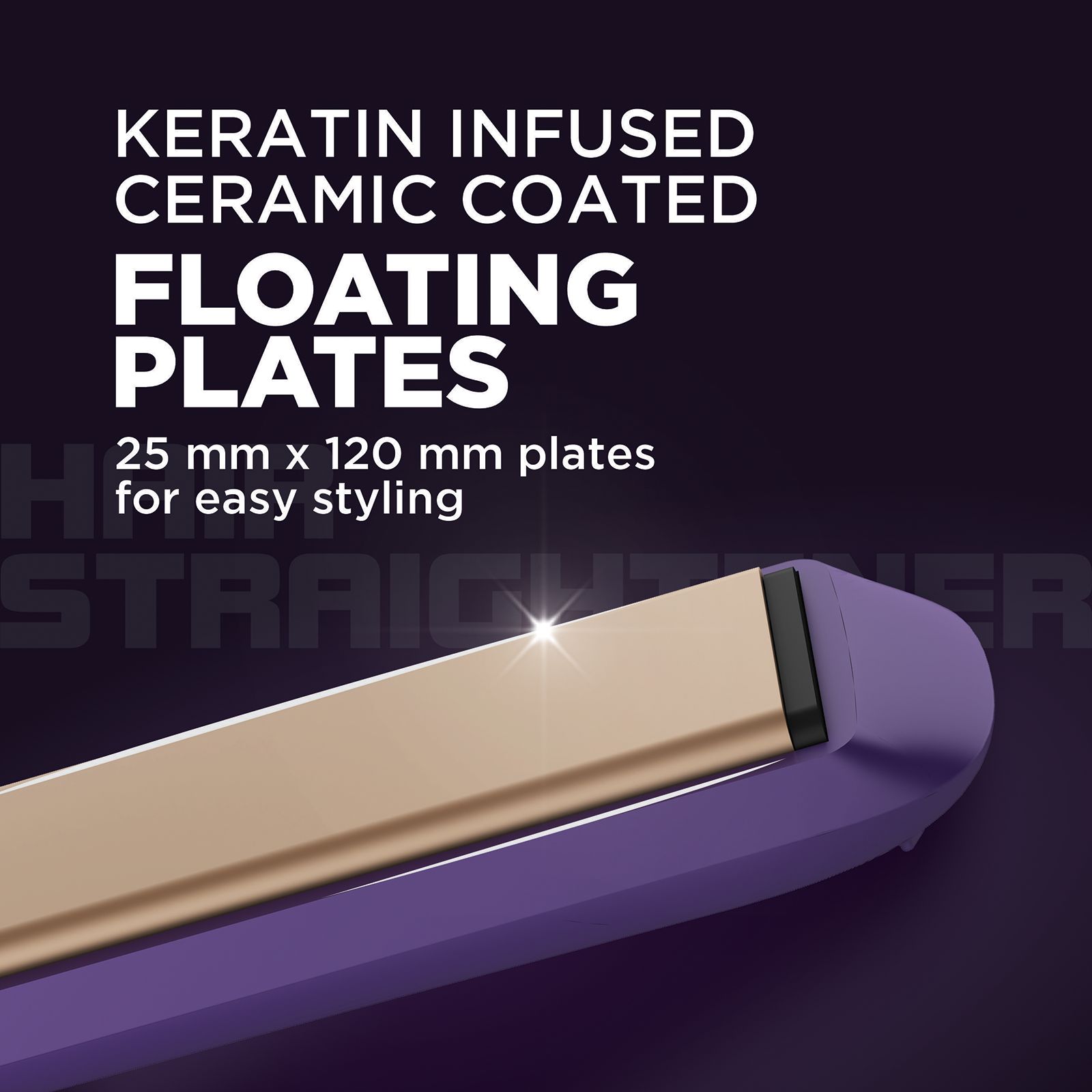 Havells HS4408 Hair Straightener with KeraNourish Technology (Keratin Infused Ceramic Plates, Purple) Havells HS4408 Hair Straightener with KeraNourish Technology (Keratin Infused Ceramic Plates, Purple)_10