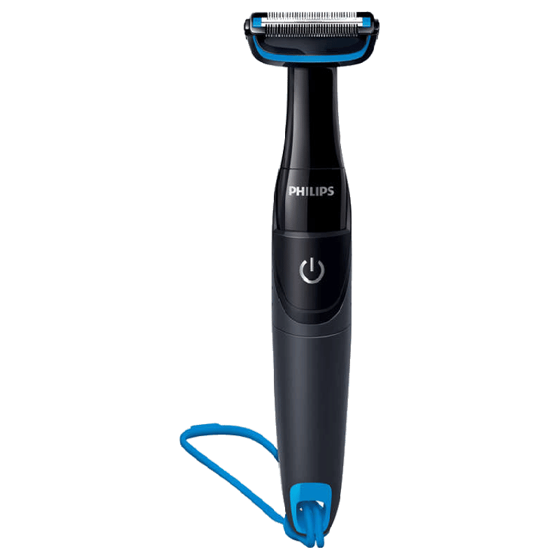 PHILIPS Bodygroom Series 1000 Cordless Dry Trimmer for Body for Men (Up To 2 Months Runtime, Washable Heads, Black)_1