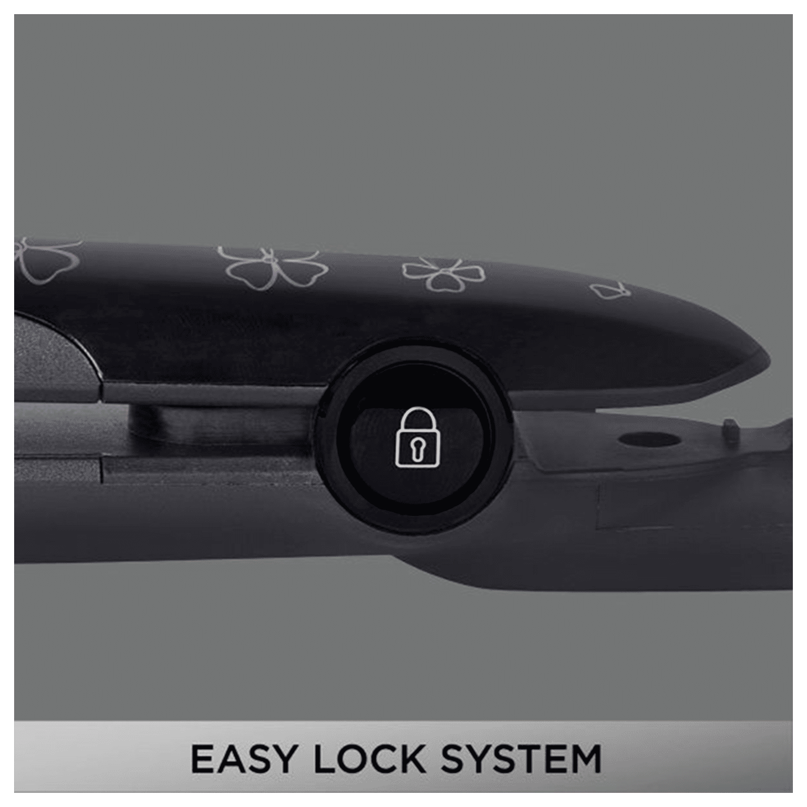 VEGA Adore Hair Straightener with Easy Lock System (Ceramic Plates, Black & Pink) VEGA Adore Hair Straightener with Easy Lock System (Ceramic Plates, Black & Pink)_12