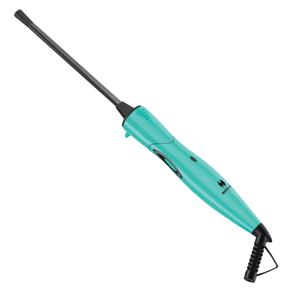 HAVELLS Hair Curler with 2 Temperature Settings (Green and Black) HAVELLS Hair Curler with 2 Temperature Settings (Green and Black)_1