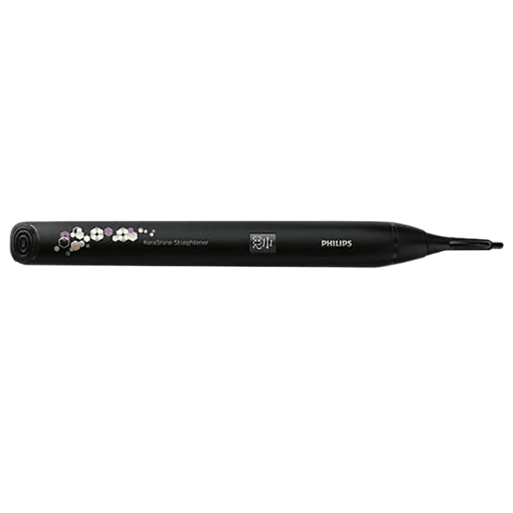 PHILIPS KeraShine Hair Straightener with Split Stop Technology (Ceramic Coated Plates, Black)_6