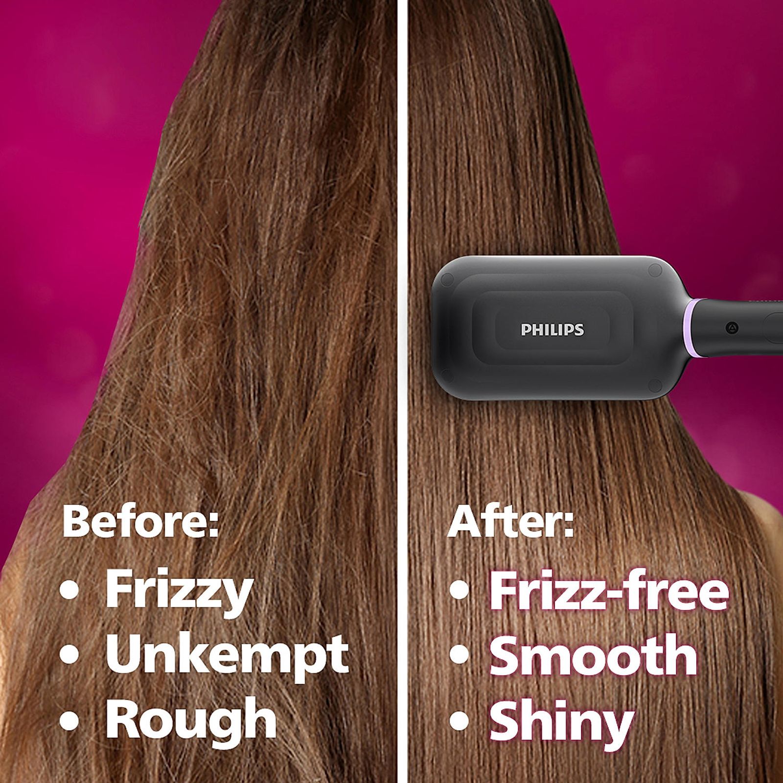PHILIPS BHH880/10 Hair Straightening Brush with 2 Temperature Settings (Black)_8