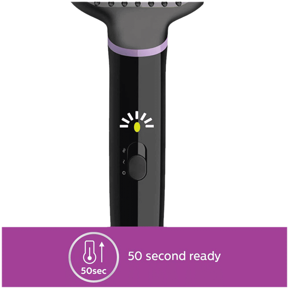PHILIPS BHH880/10 Hair Straightening Brush with 2 Temperature Settings (Black)_10