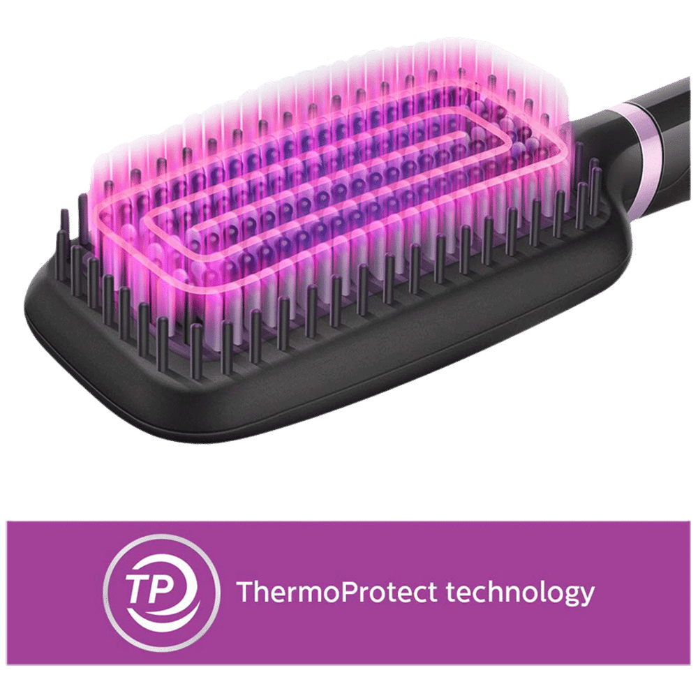 PHILIPS BHH880/10 Hair Straightening Brush with 2 Temperature Settings (Black)_11