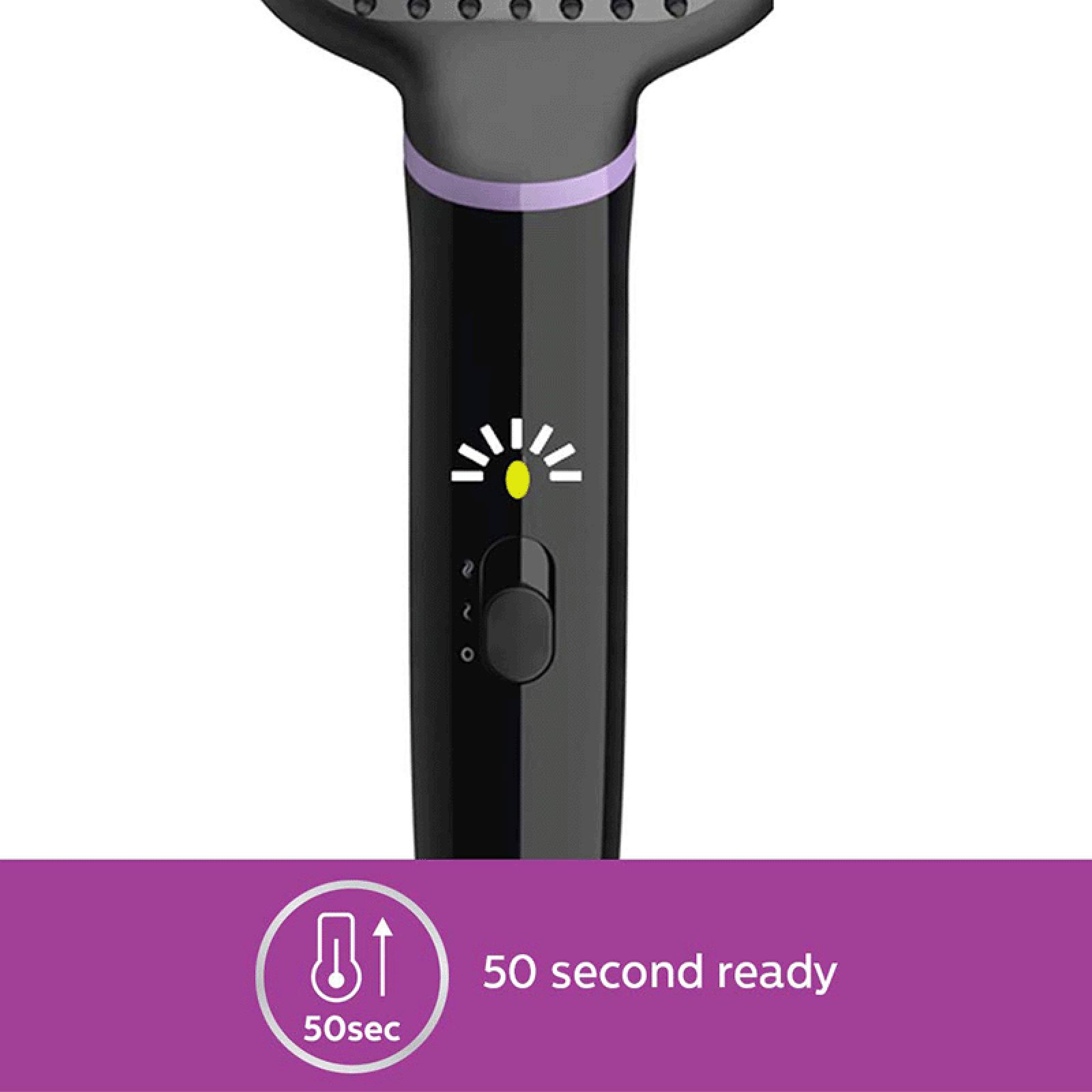 PHILIPS BHH880/10 Hair Straightening Brush with 2 Temperature Settings (Black)_12