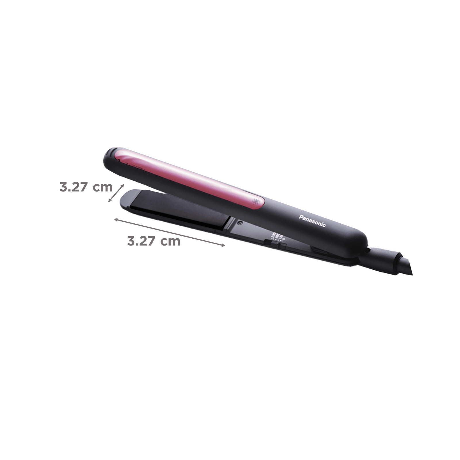 Panasonic EH-HV21-K62B Hair Straightener with 3 Temperature Settings (Keratin and Botanical Oil Infused Ceramic Plates, Black) Panasonic EH-HV21-K62B Hair Straightener with 3 Temperature Settings (Keratin and Botanical Oil Infused Ceramic Plates, Black)_2