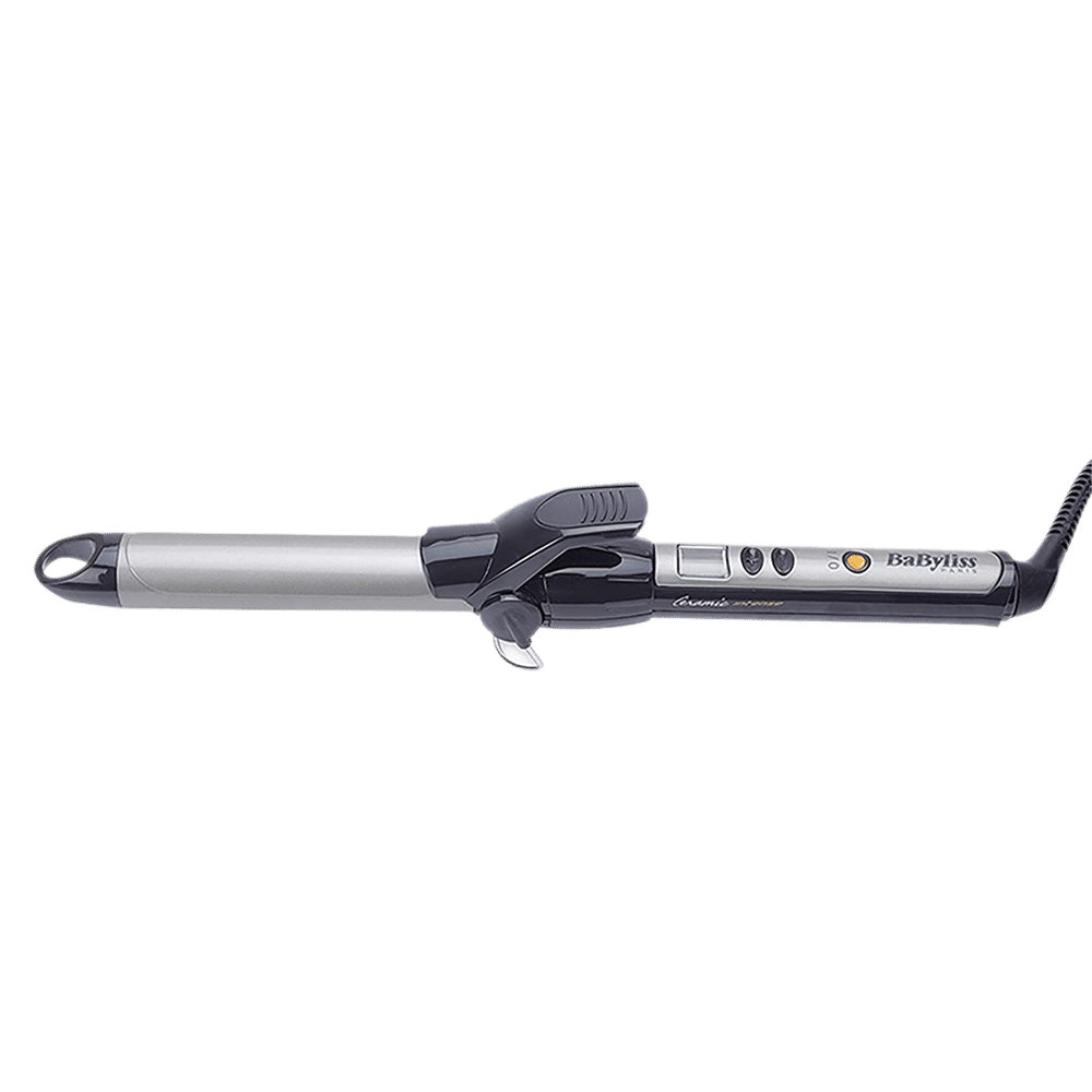 BaByliss Hair Curler with I-Temperature Technology (Ceramic Plates, Black)_1
