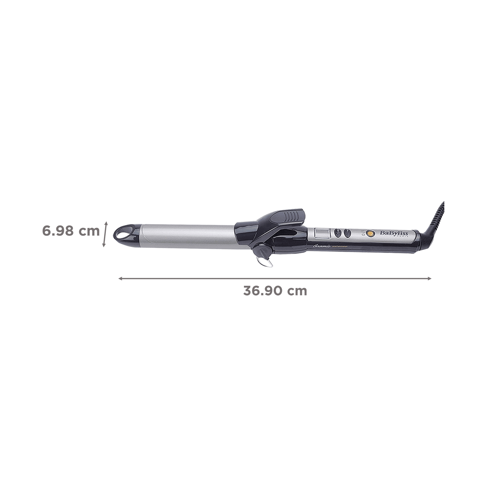 BaByliss Hair Curler with I-Temperature Technology (Ceramic Plates, Black)_2
