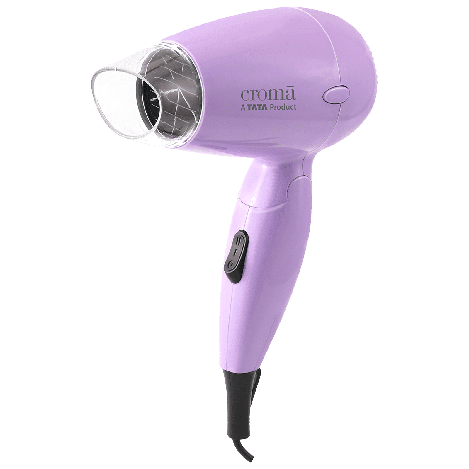 Croma Hair Dryer with 2 Heat Settings (Overheat Protection, Purple) Croma Hair Dryer with 2 Heat Settings (Overheat Protection, Purple)_1
