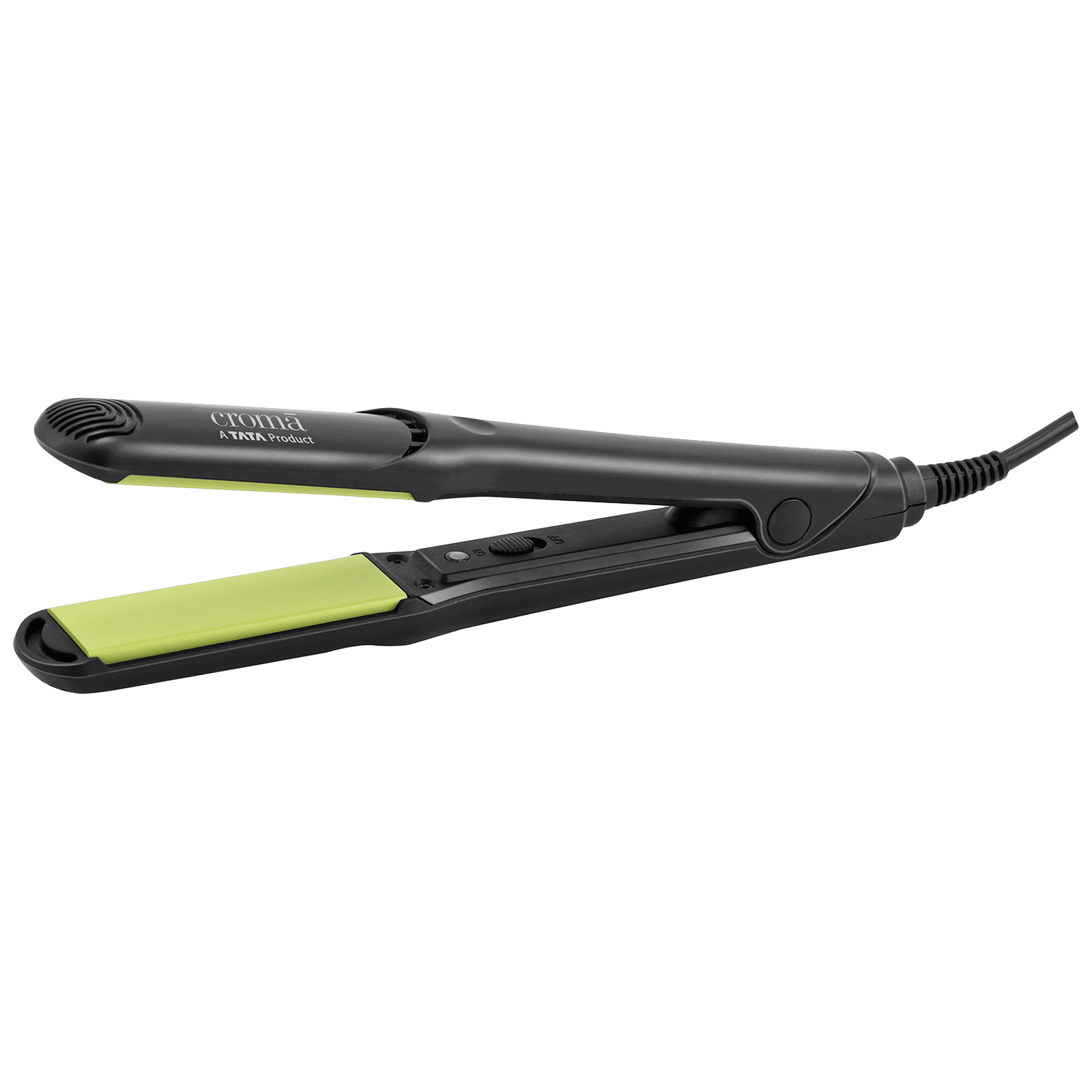 Croma Hair Straightener with Faster Heating (Ceramic Coated Plates, Black)_1
