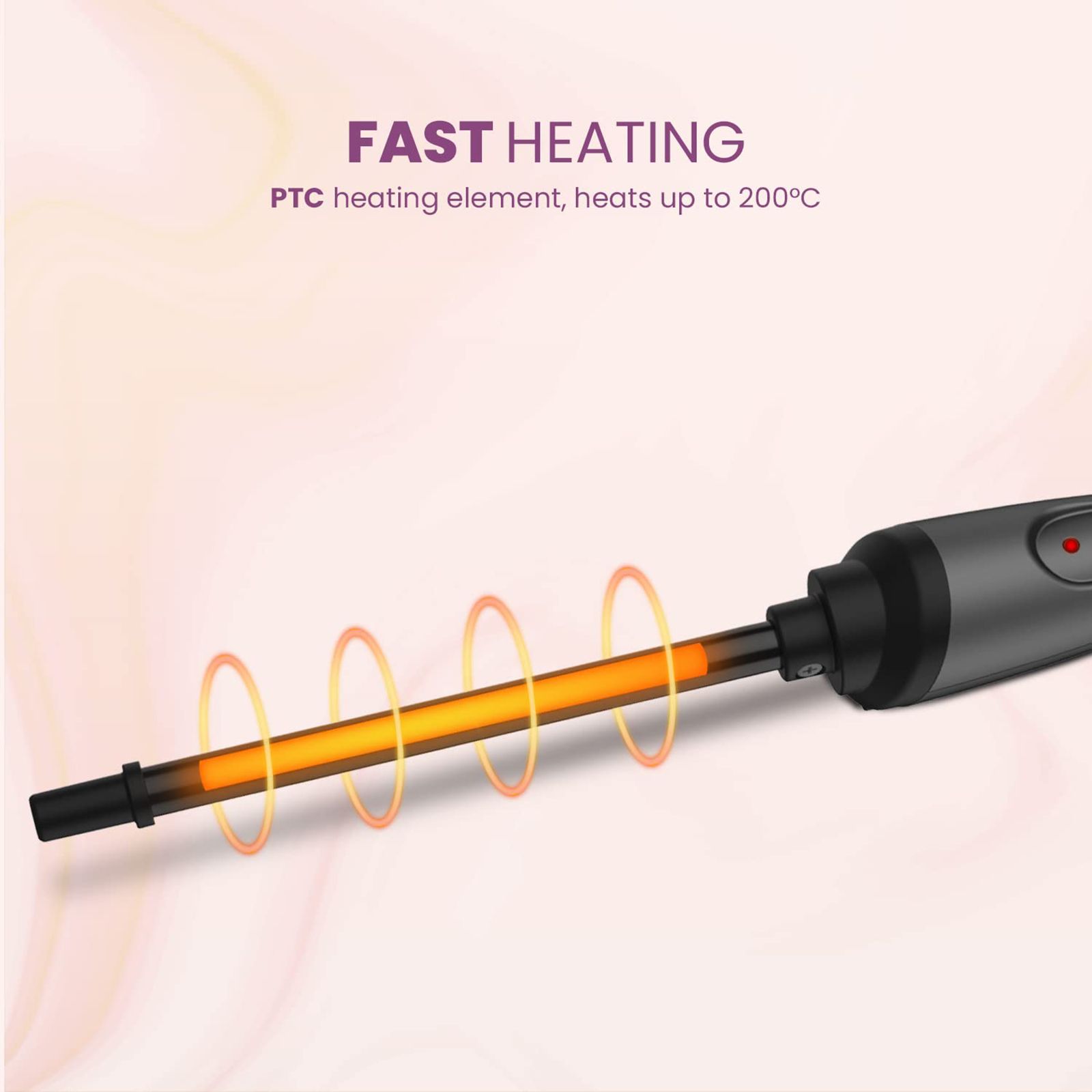 AGARO HC8001 Hair Styler with Ceramic Coated Plates (Cool Touch Tip, Black) AGARO HC8001 Hair Styler with Ceramic Coated Plates (Cool Touch Tip, Black)_7