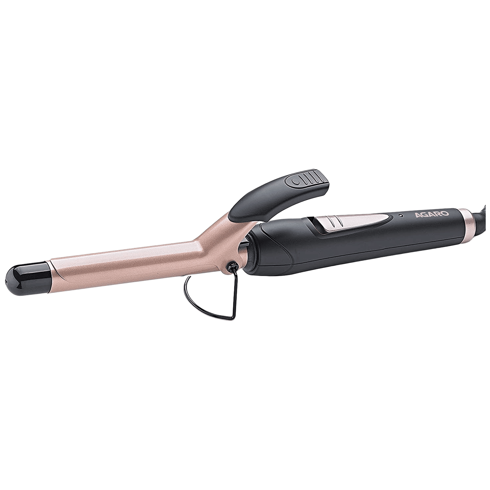 AGARO HC7001 Hair Styler with Tourmaline Infused Ceramic Plates (Cool Touch Tip, Black & Rose Gold) AGARO HC7001 Hair Styler with Tourmaline Infused Ceramic Plates (Cool Touch Tip, Black & Rose Gold)_1