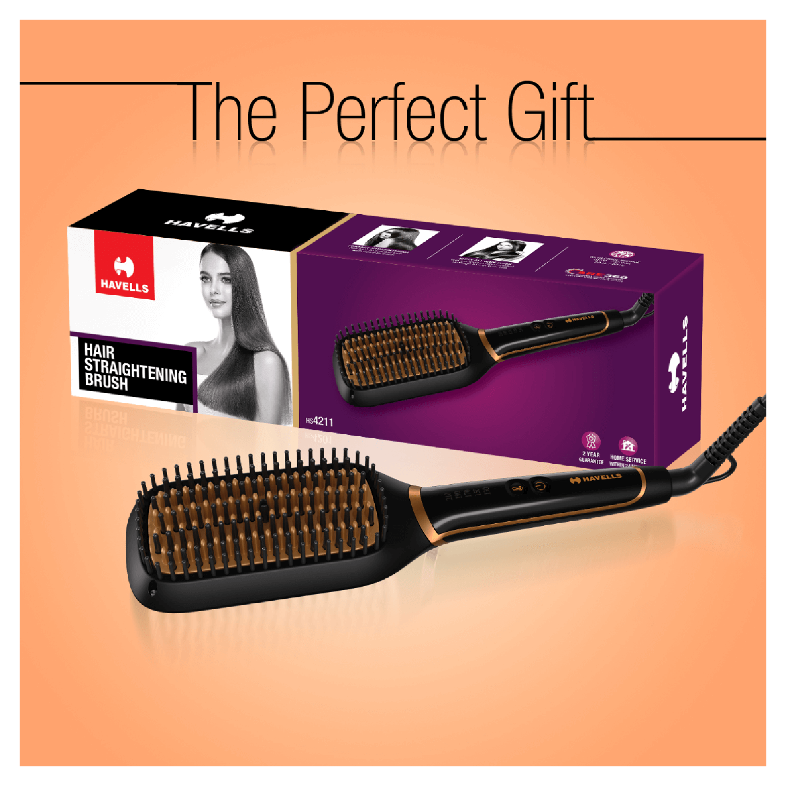 HAVELLS HS4211 Hair Straightener with Ionic Care (Black) HAVELLS HS4211 Hair Straightener with Ionic Care (Black)_13