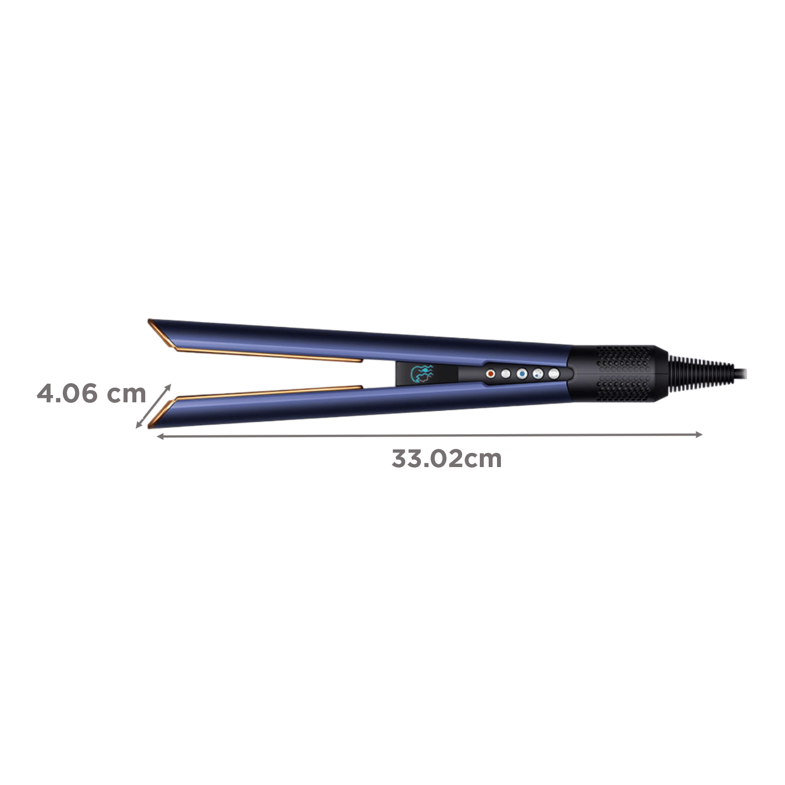 Dyson Airstrait 2-in-1 Hair Styler with No Heat Damage Technology (Dyson Hyperdymium Motor, Prussian Blue)_2