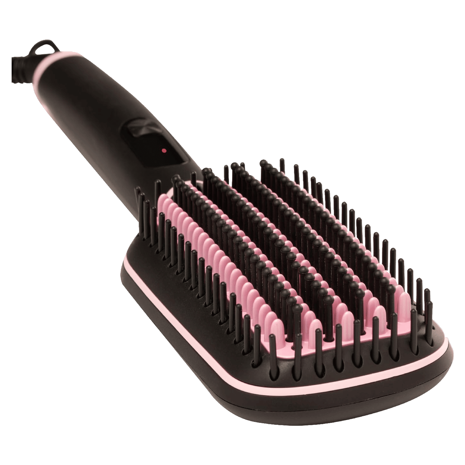 VEGA LitStyle L2 Hair Straightener Brush with Thermo Protect Technology (Ceramic Coated Bristles, Pink)_1