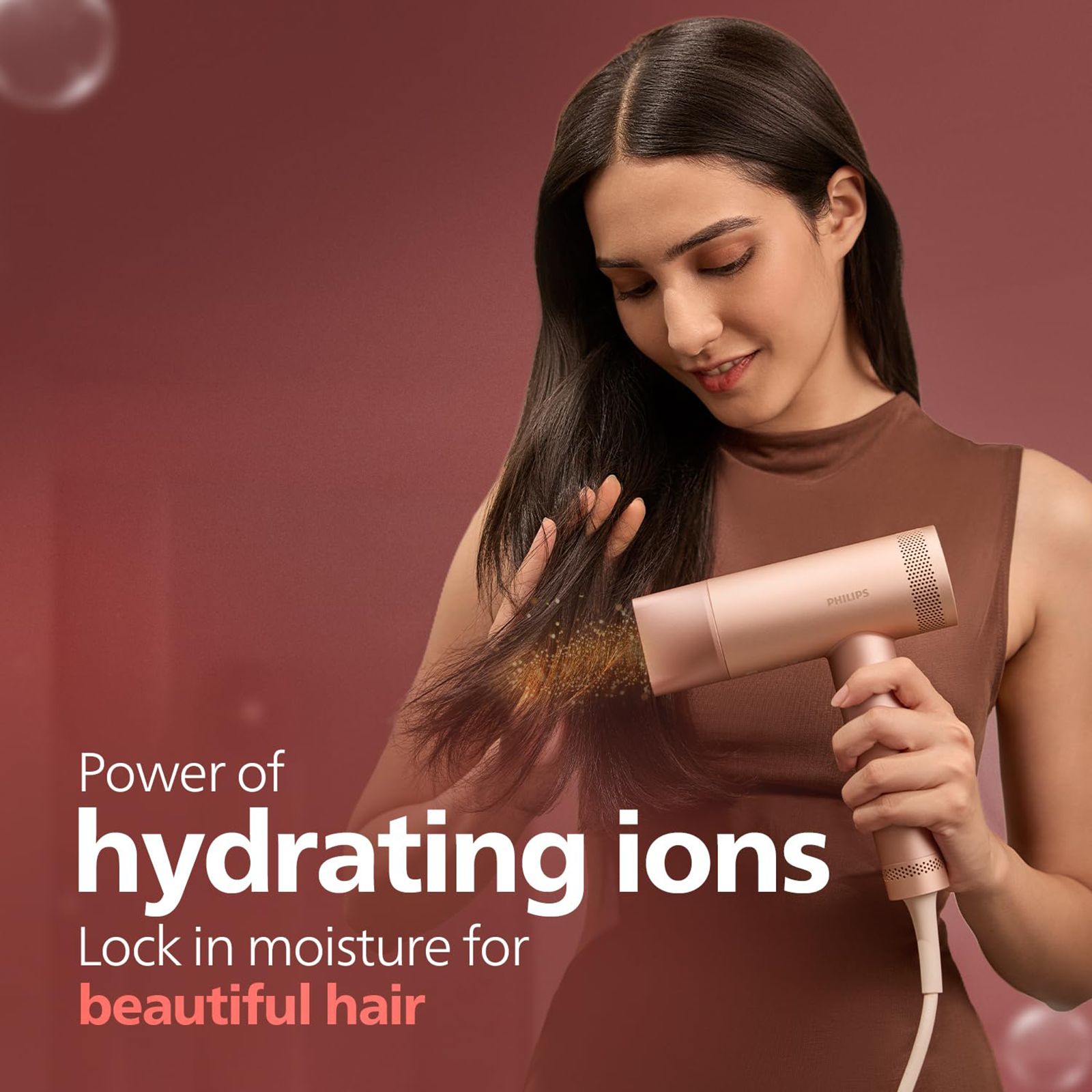 Philips 8000 Series Hair Dryer With 7 Heat Settings & Cool Shot (Thermo Shield Advanced Technology, Rose Champagne) Philips 8000 Series Hair Dryer With 7 Heat Settings & Cool Shot (Thermo Shield Advanced Technology, Rose Champagne)_12