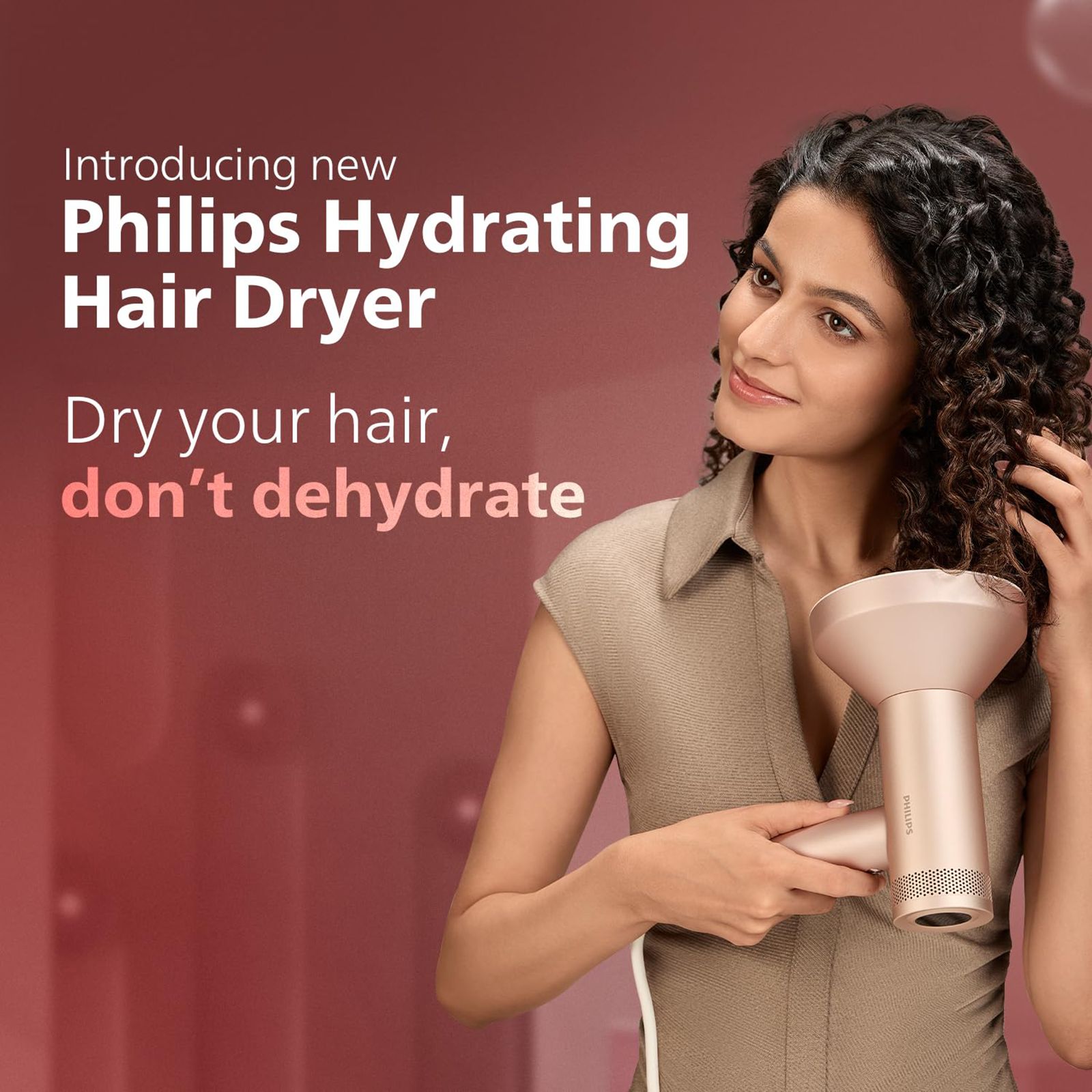 Philips 8000 Series Hair Dryer With 7 Heat Settings & Cool Shot (Thermo Shield Advanced Technology, Rose Champagne) Philips 8000 Series Hair Dryer With 7 Heat Settings & Cool Shot (Thermo Shield Advanced Technology, Rose Champagne)_10