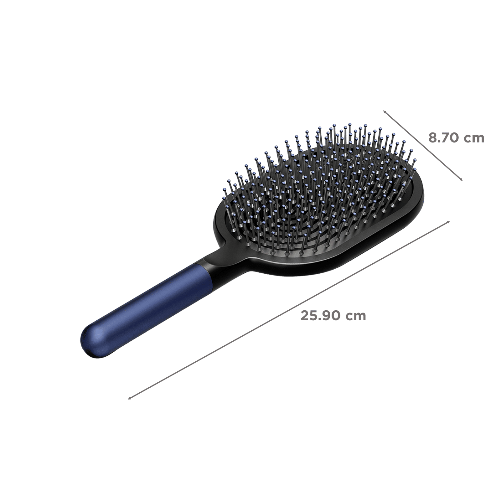 Dyson Paddle Brush with Weighted Handle for Balance (Air-Cushion Suspension for Scalp Comfort, Purssian Blue) Dyson Paddle Brush with Weighted Handle for Balance (Air-Cushion Suspension for Scalp Comfort, Purssian Blue)_2