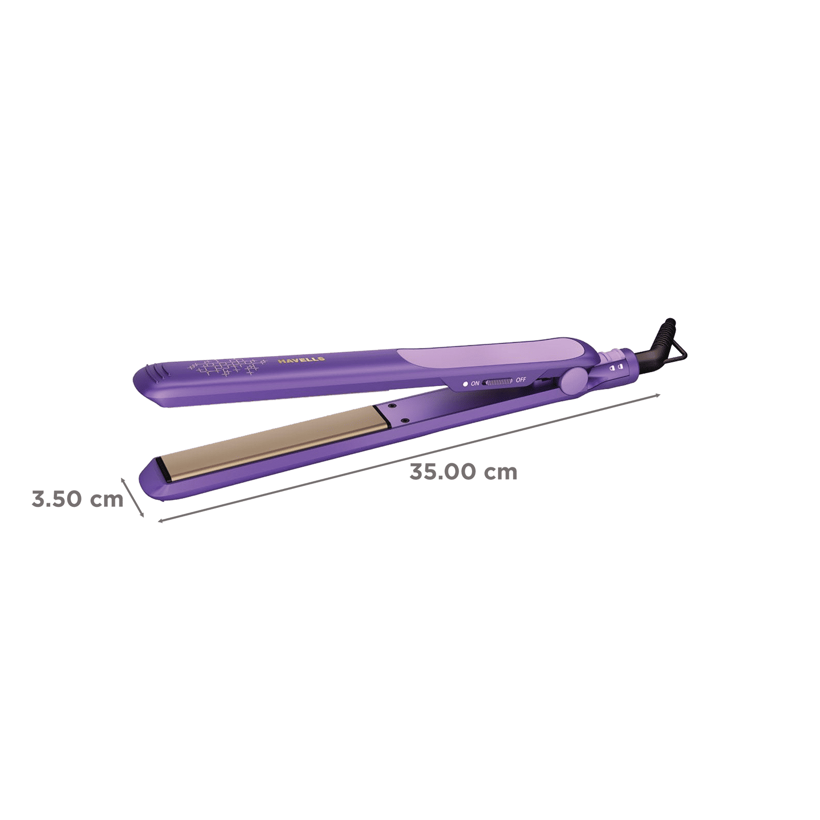Havells HS4408 Hair Straightener with KeraNourish Technology (Keratin Infused Ceramic Plates, Purple) Havells HS4408 Hair Straightener with KeraNourish Technology (Keratin Infused Ceramic Plates, Purple)_2