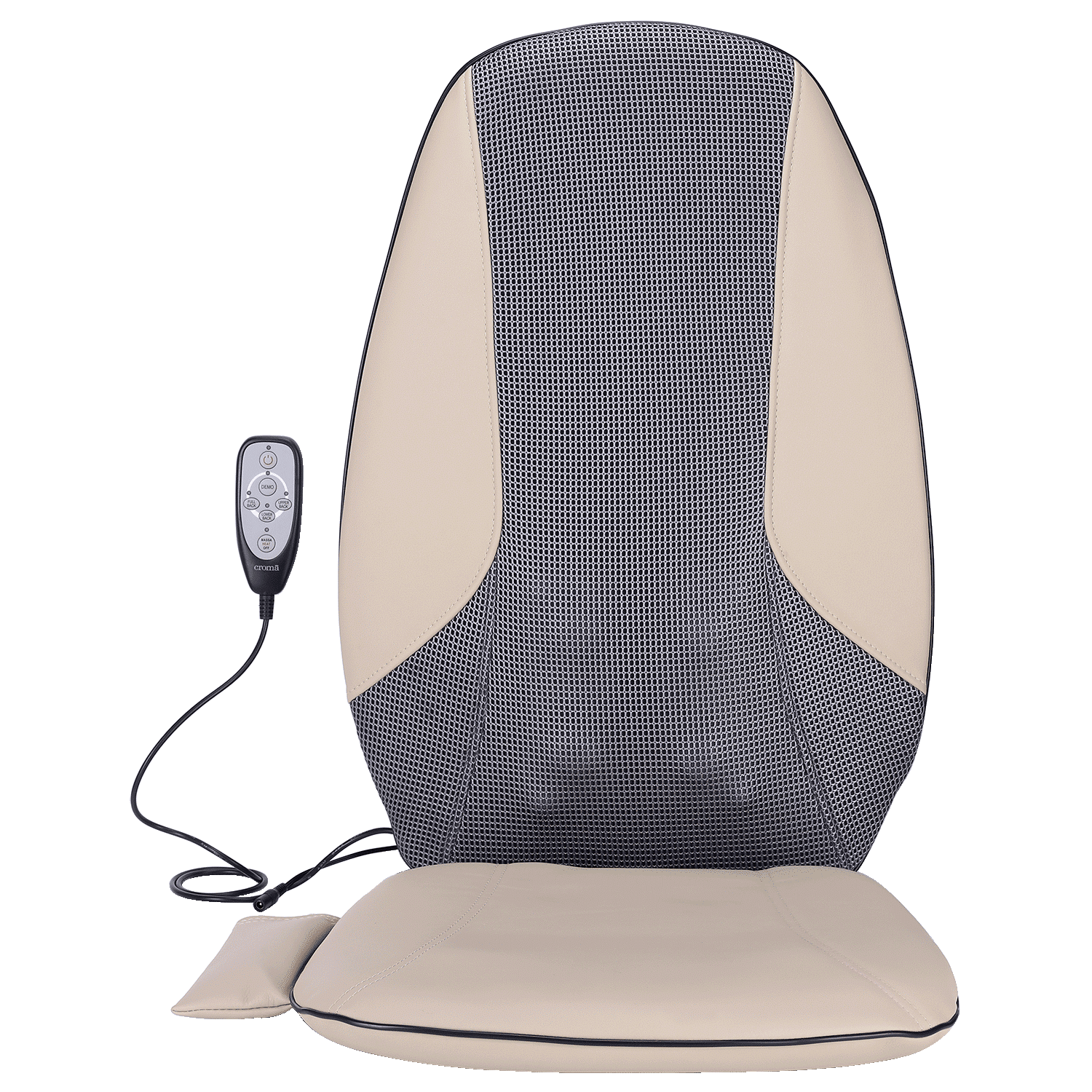 Croma Rotary Massager 8 Rollers (W288, Brown)_3