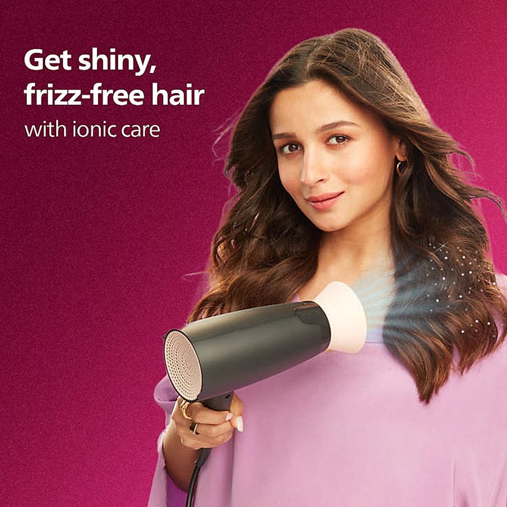 PHILIPS 3000 Series Hair Dryer with 6 Heat Settings & Cool Air Function (Ionic Technology, Pink & Black) PHILIPS 3000 Series Hair Dryer with 6 Heat Settings & Cool Air Function (Ionic Technology, Pink & Black)_11