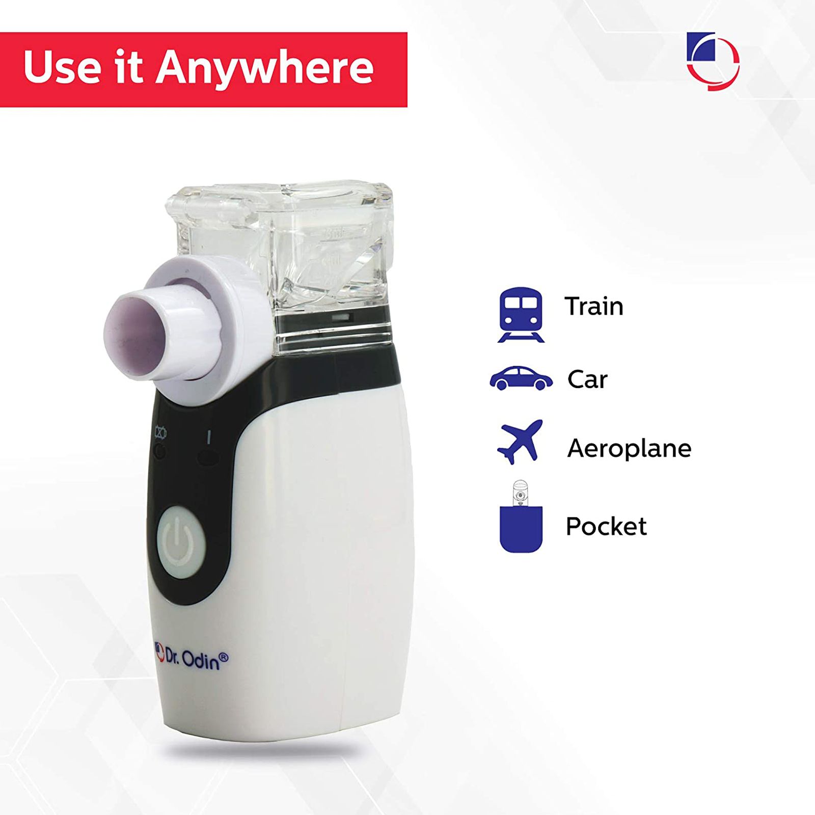 Dr. Odin Nebuliser (Rechargeable Battery, PN-100, White)_4