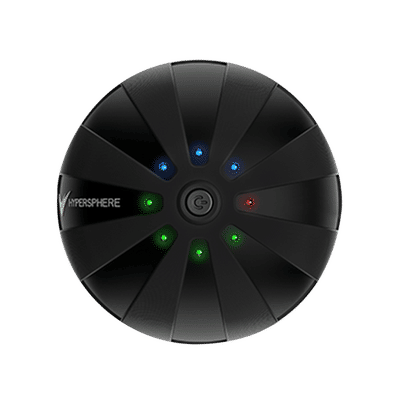 Hyperice Hypersphere Arm, Back, Feet, Shoulder Massager (Vibration Technology, Three Vibration Frequency Levels, 101068, Black)